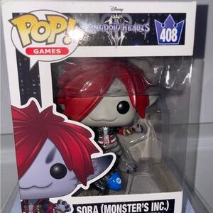 Kingdom Hearts Sora Monsters Inc Funko Pop 408
